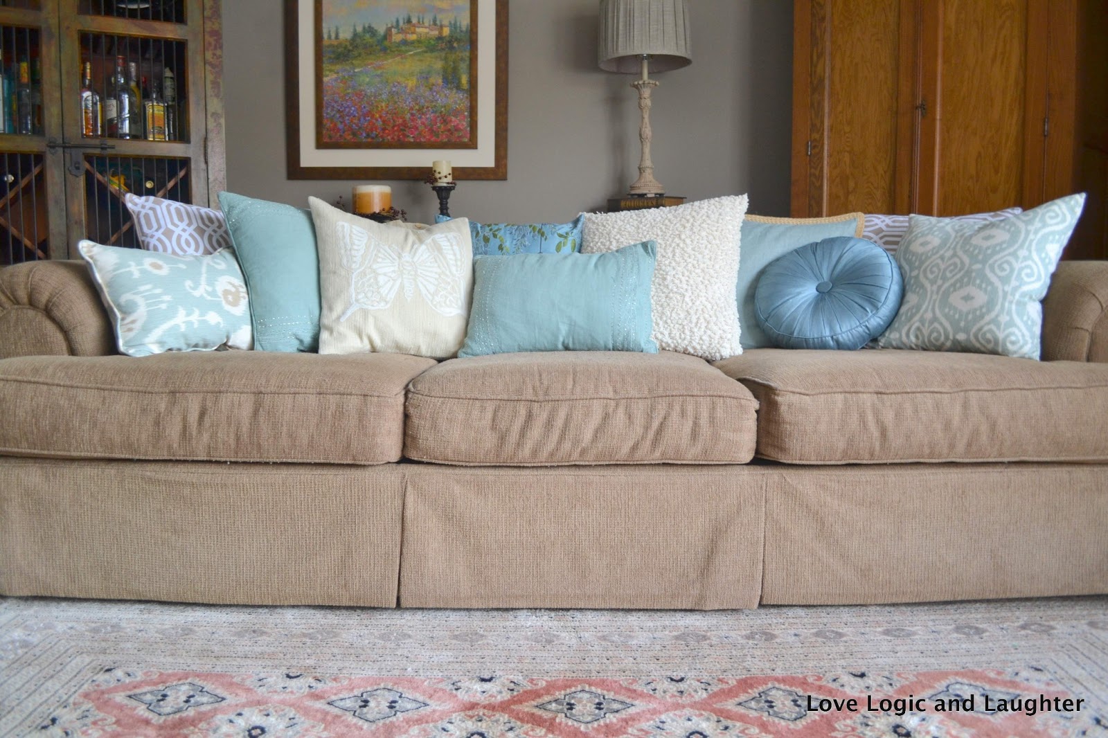 Couch Makeover Logic & Laughter