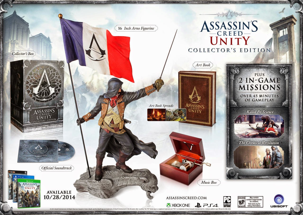 [NEWS] Assassin's Creed Unity, les éditions collector dévoilées Deep