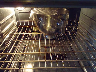 Bread Dough in Oven to Rise
