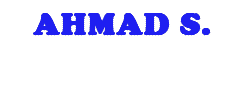 AHMAD S. blog