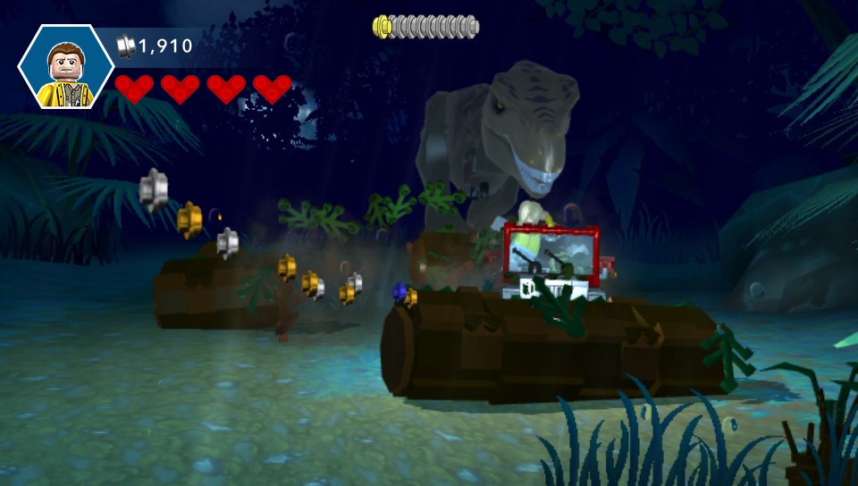 LEGO Jurassic World (PS Vita/3DS/Mobile) Raptor - Free Play Gameplay 