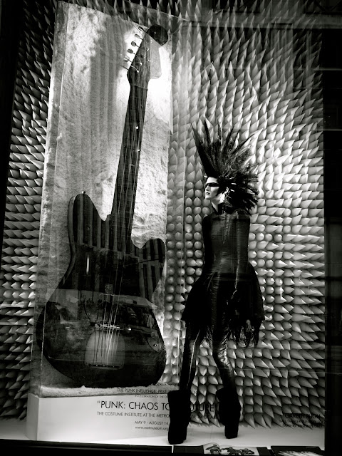 Just a Mannequin Sporting a Mohawk, #BGWindows, Bergdorf Goodmen, NYC