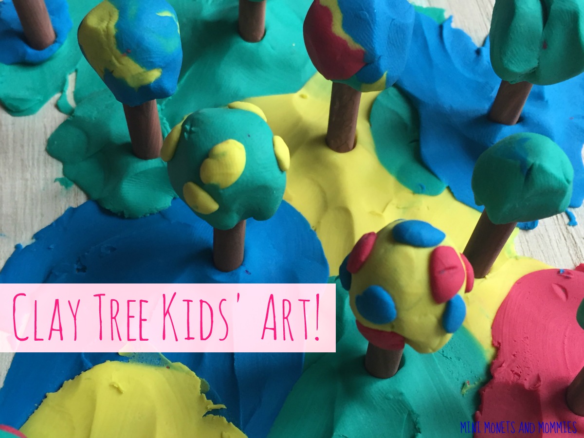 Mini and Mommies Tu B'Shevat Tree Kids' Clay Craft