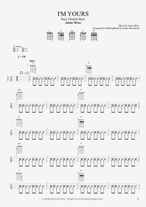 UkuleleScores: Jason M...