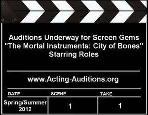 Auditions underway for 'The Mortal Instruments: City of Bones' starring roles 1