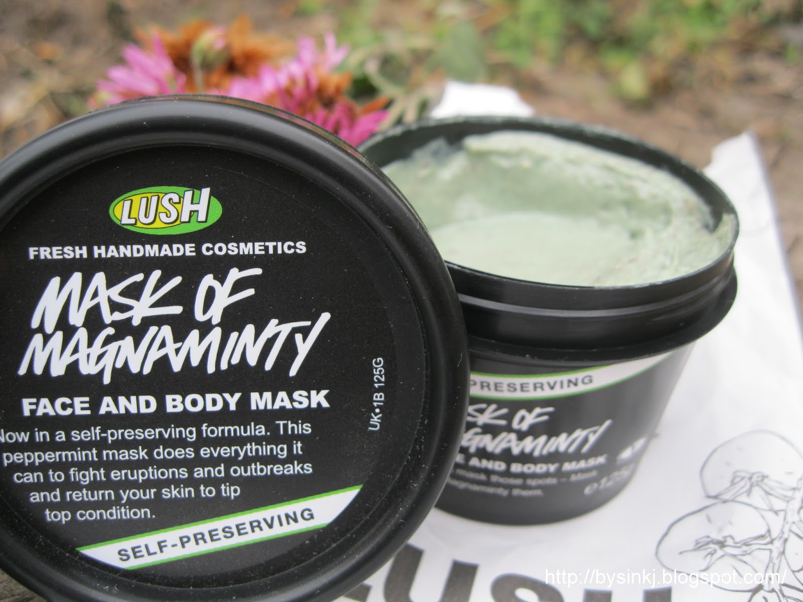 Очищающая маска «Мегамятная» Lush Mask Of Magnaminty Face And Body Mask