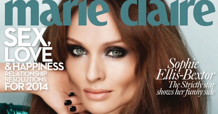 Smartologie: Sophie Ellis-Bextor for Marie Claire UK January 2014