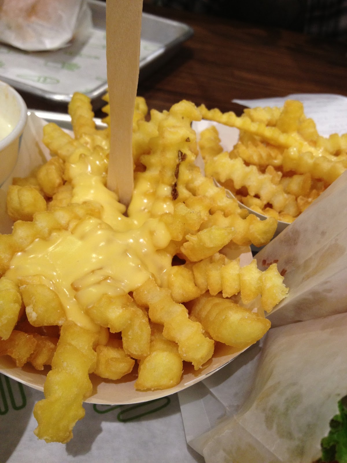 Creamy Steaks Shake Shack, London Location