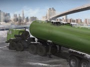 araba oyunları Karda Tanker Parkı