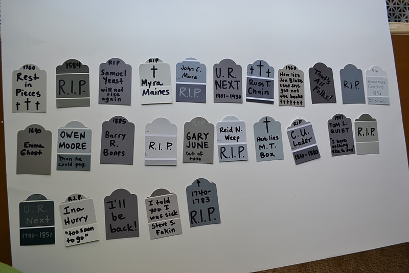 Fly the Coop Crafts Tombstone Bunting