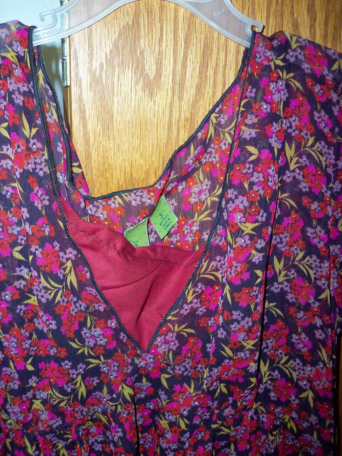 Homeschool Smarts How to Repair a Low cut Dress