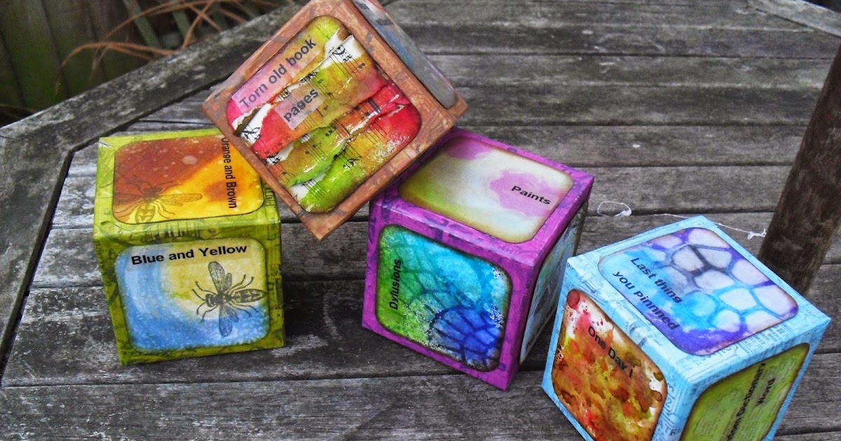 Neelz Expressionz "Inspiration" cubes for The Craft Barn