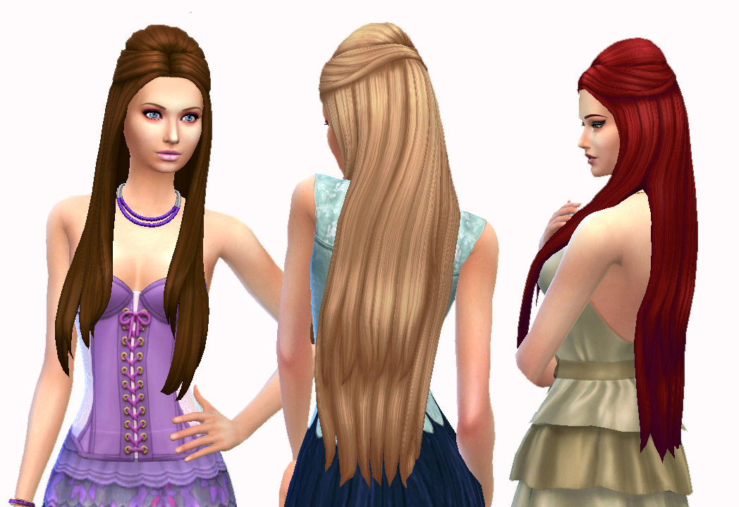 Sims 4 Long Hair Mods