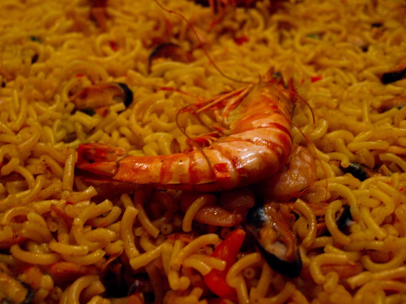 Spanish Noodle Paella Recipe — Dishmaps