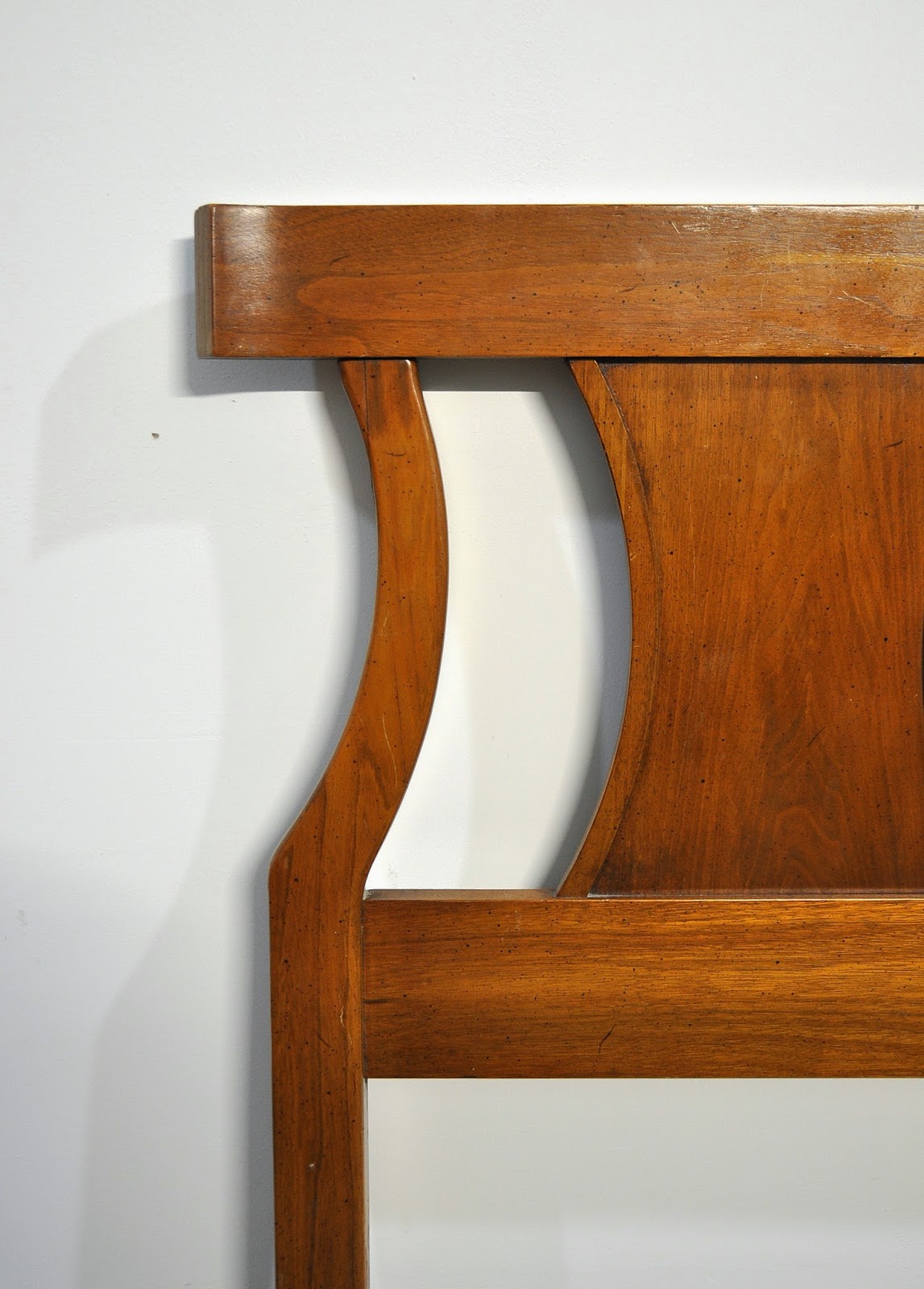 SELECT MODERN Mid Century Modern King Headboard / Bed