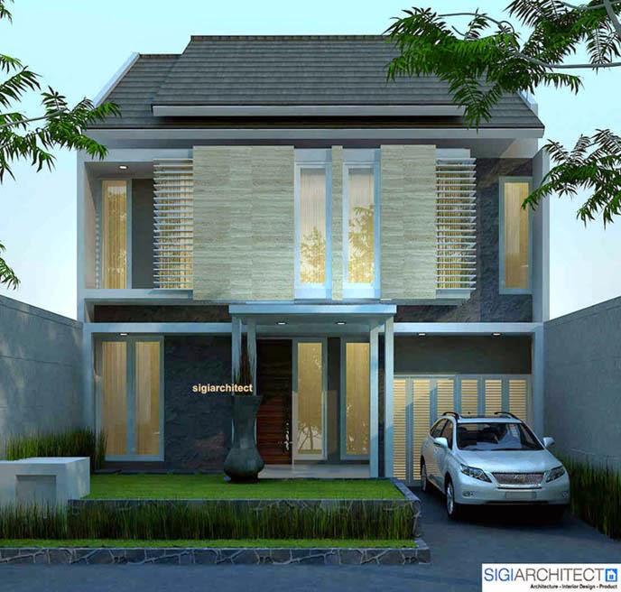 Desain Rumah Minimalis 2 Lantai Bali - Gambar Foto Desain Rumah