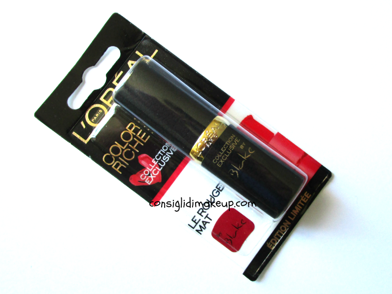 l'oreal color riche collection exclusive pure reds blake
