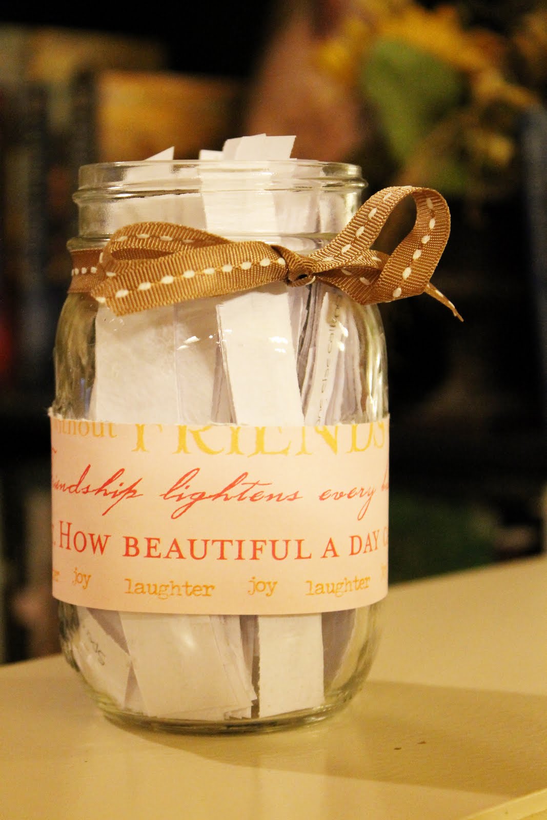 Organize It Challenge Goal Jar