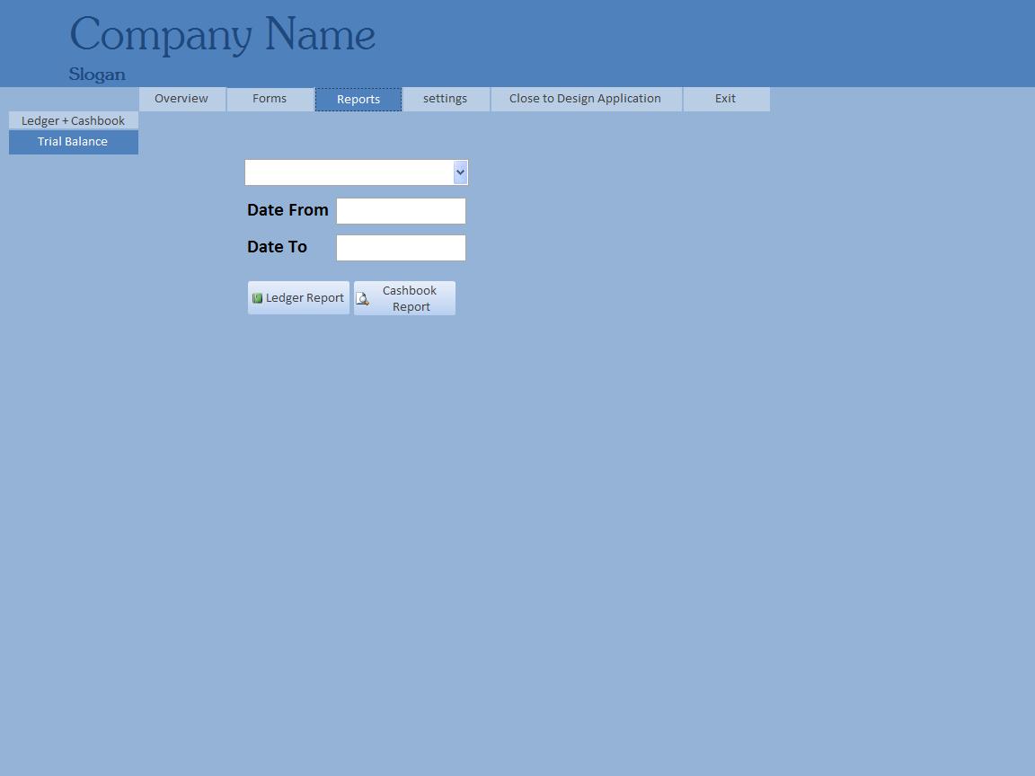 OAS Online MS Access Accounting Software Free Download and OPEN SOURCE