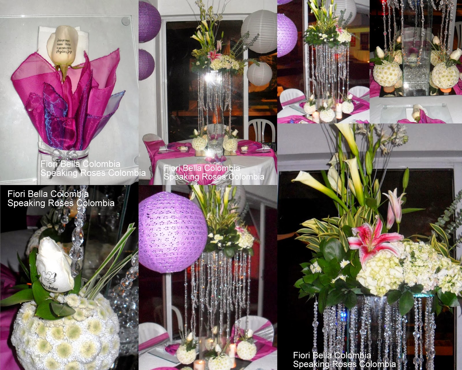 Decoraciones Fuccia Verde Y Blanco Decoraciones Fuccia Verde Y Blanco