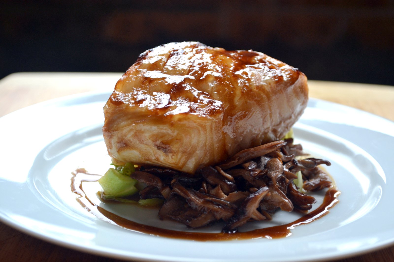 Hardly Housewives Brown Sugar Glazed Chilean Sea Bass