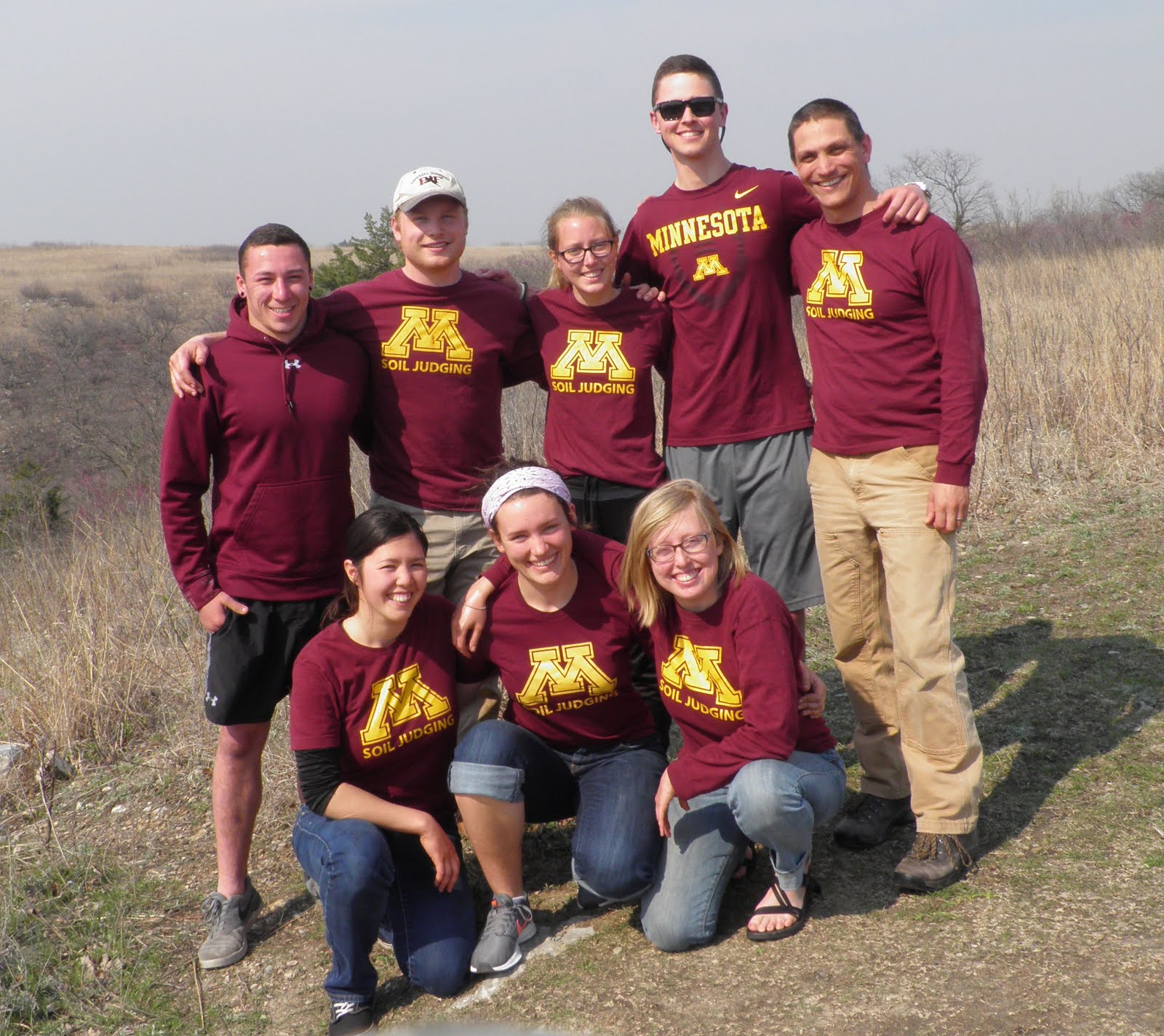 2017 University of Minnesota NACTA Soil Judging Team