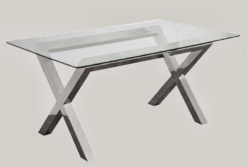 Mesa De Comedor De Cristal Y Acero Tienda De Muebles - Mesa Comedor ... Mesa De Comedor De Cristal Y Acero Tienda De Muebles - Mesa Comedor ...
