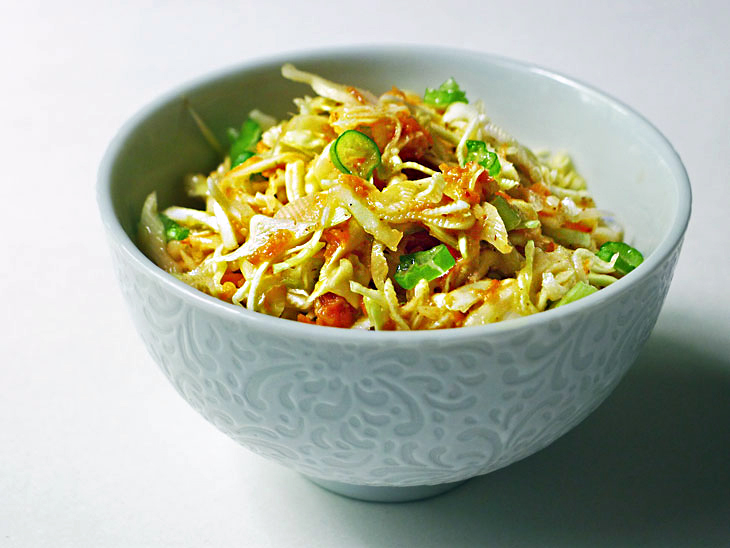 Cooking Weekends Miso Coleslaw