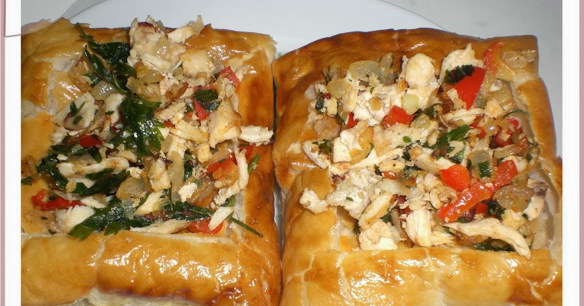 bulbulunyeri Tavuk etli milföy börek