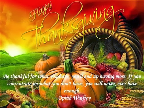 Famous Thanksgiving Pictures and Quotes