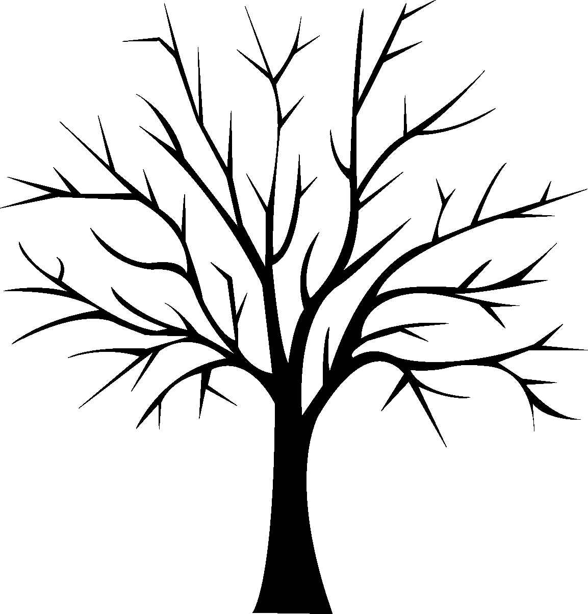 arbre1.jpg (1153×1204) Coloriage arbre