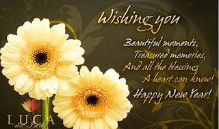 greeting card with sunflower for new year 2016 sunflower greeting card new year 2016