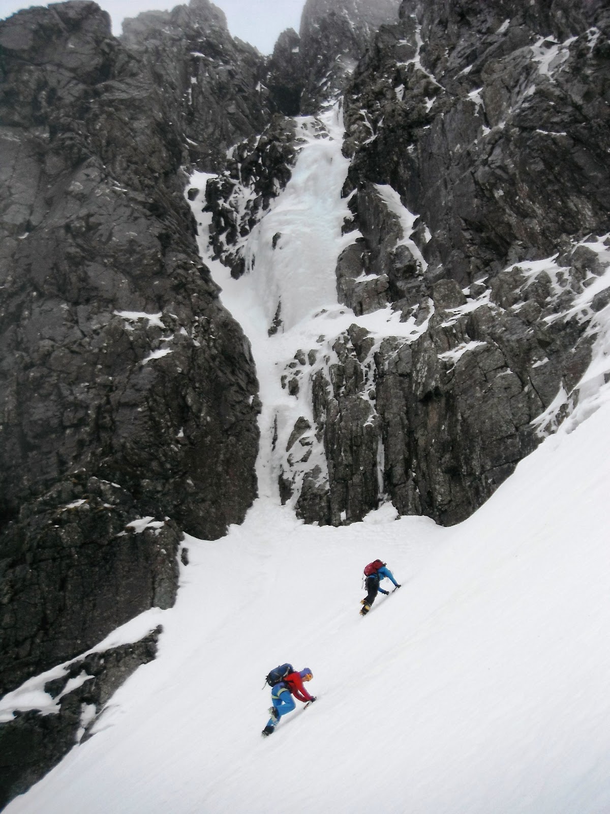 Winter and Rock Climbing Conditions 020313, Ben Nevis Winter Climbing