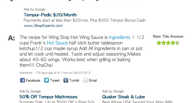 Smokin Ronnie S Bbq Click To Begin Wing Stop Original Hot Sauce Recipe Chacha