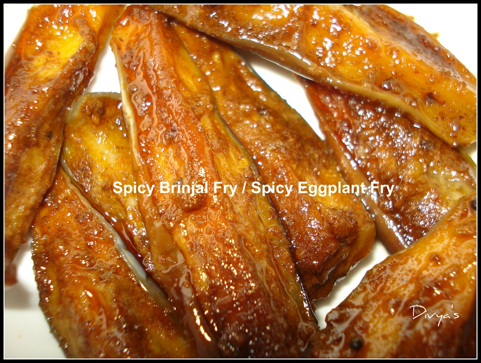 Spicy Brinjal Fry Spicy Eggplant Fry Kathrikai Masala Easy