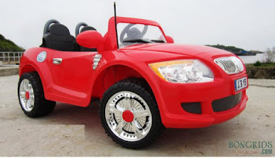 Xe ô tô điện trẻ em B15 màu đỏ
