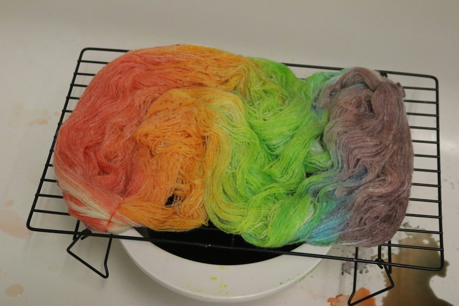 ChemKnits Snow Dyeing 100 Wool Yarn