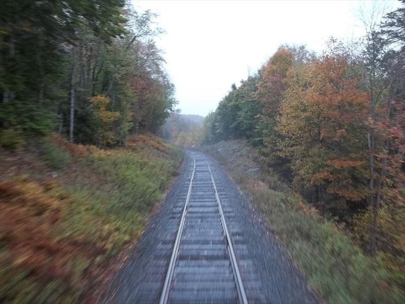 Just Camping Out Back to Old We ride the Adirondack Scenic Railroad from Utica to
