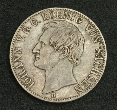 Saxony Silver Coin Mining Thaler
