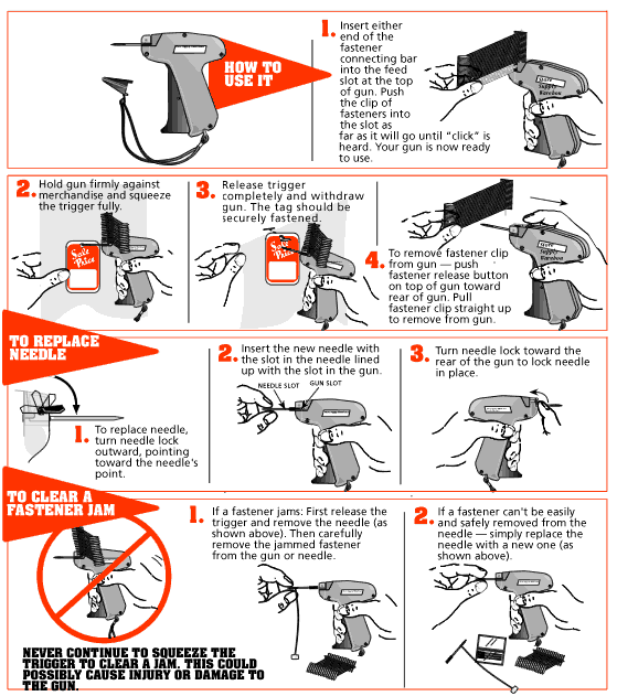 Jual Tag Gun, Tag Pin dan Loop Pin / Lock Pin AlatAlat Wirausaha