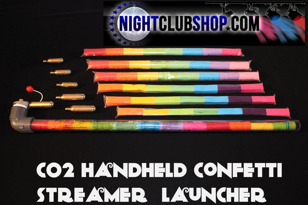 Pro 32" Confetti and/or Streamer CO2 Launcher Kit