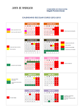 CALENDARIO ESCOLAR 2014/2015