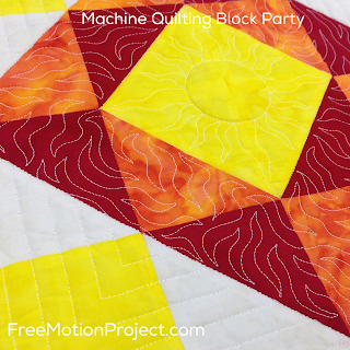 Machine Quilting Block Party