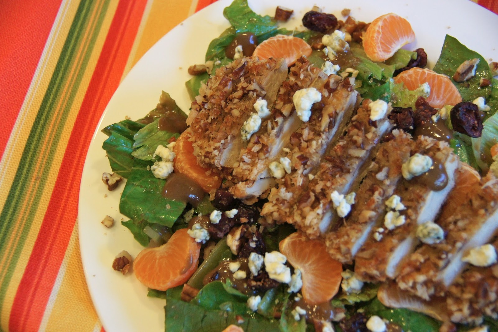 Family Food Finds Pecan Crusted Chicken Salad