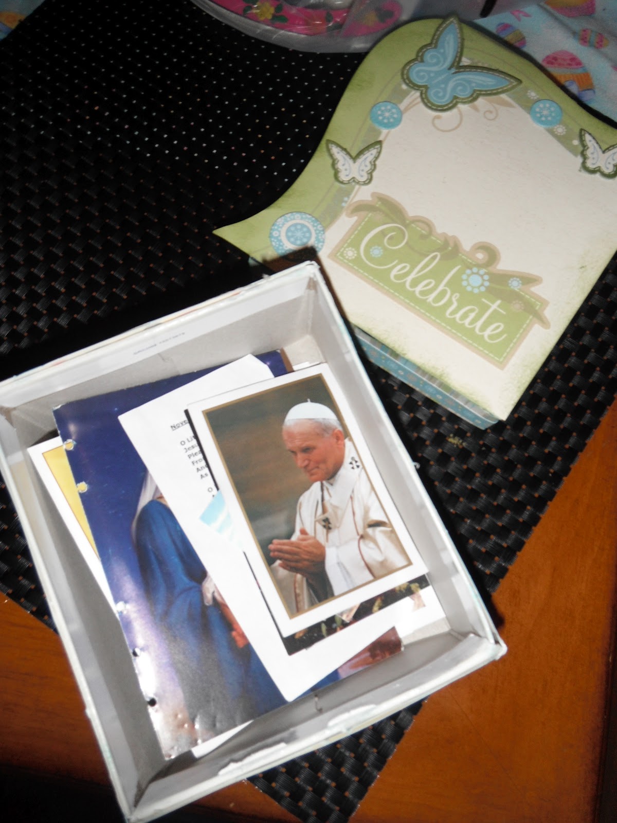 My Life�s a Treasure Do you have an old shoe box hanging