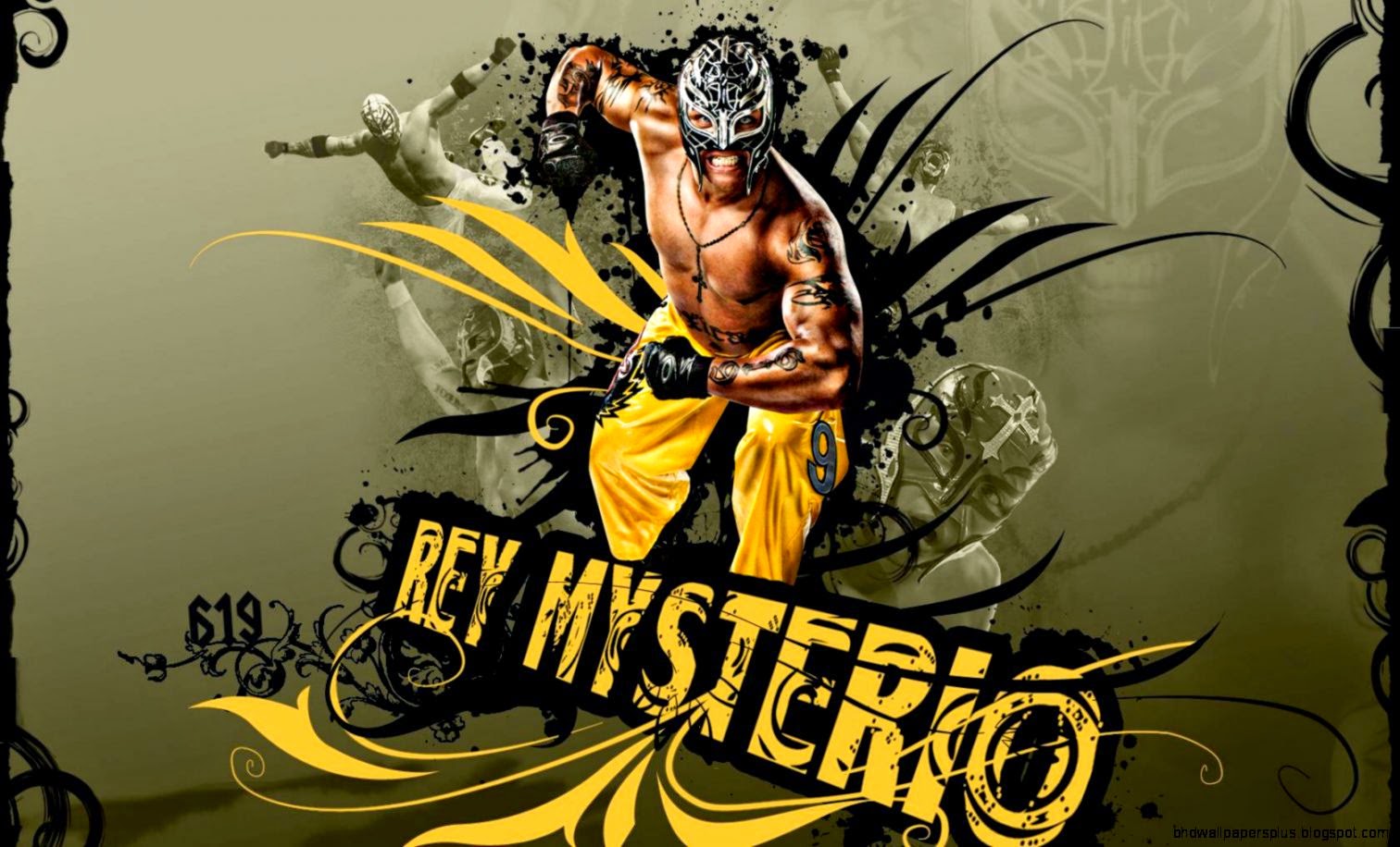 Wallpaper of Rey Mysterio WWE on Wrestling Media Wallpaper of Rey Mysterio WWE on Wrestling Media