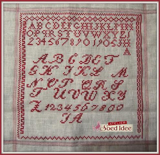 1905 sampler Atelier Soed Idee