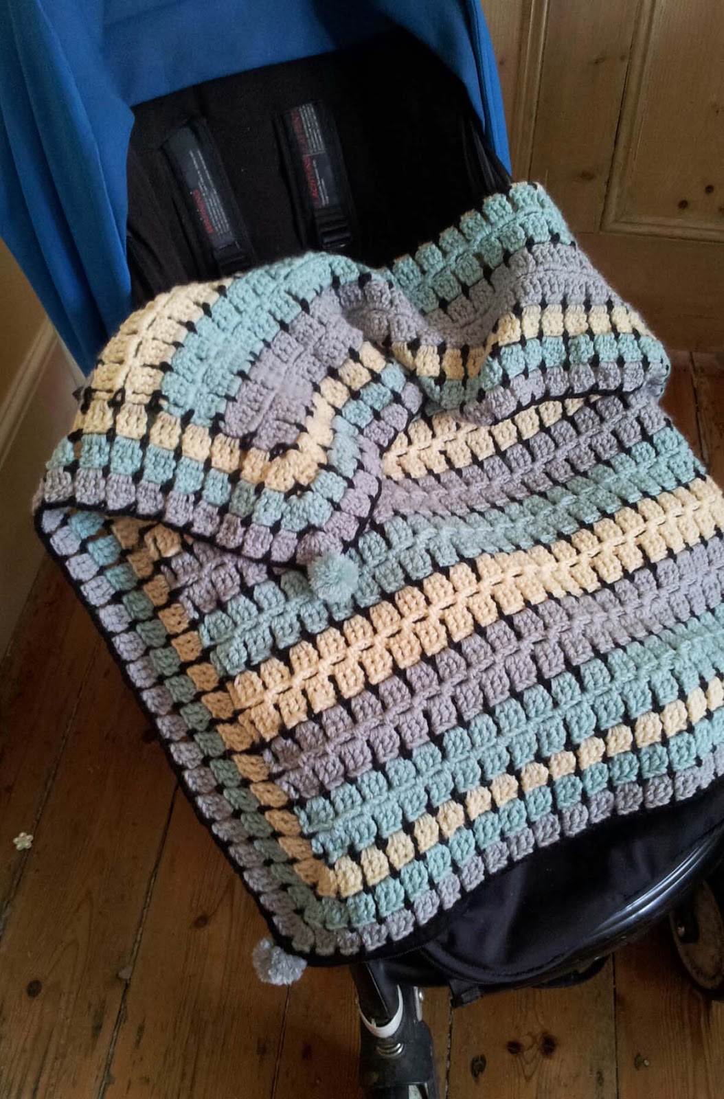 thredHED Retro Baby....Buggy Blanket