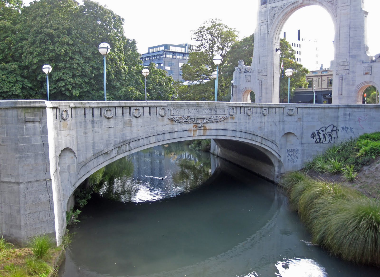 Bridge of the Week New Zealand's Bridges Bridge of Remembrance across