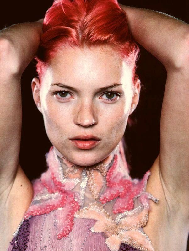 Uma thurman as Poison Ivy 1997 Kate Moss by Peter Lindbergh 1999